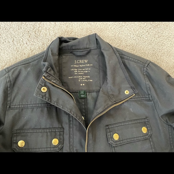 J.Crew Field Relaxed Boyfriend Utility Jacket Size Small - Picture 3 of 5